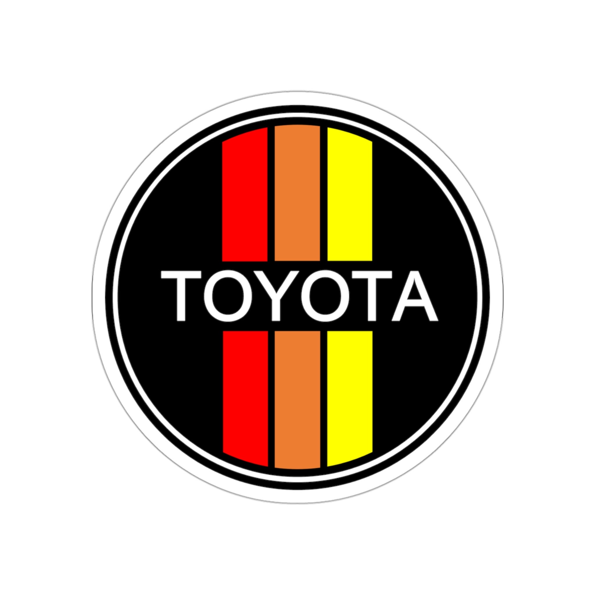 Retro Toyota Sticker Vintage Toyota Toyota Decal Vintage Etsy