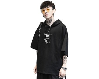 Short Sleeve Hoodie - Etsy