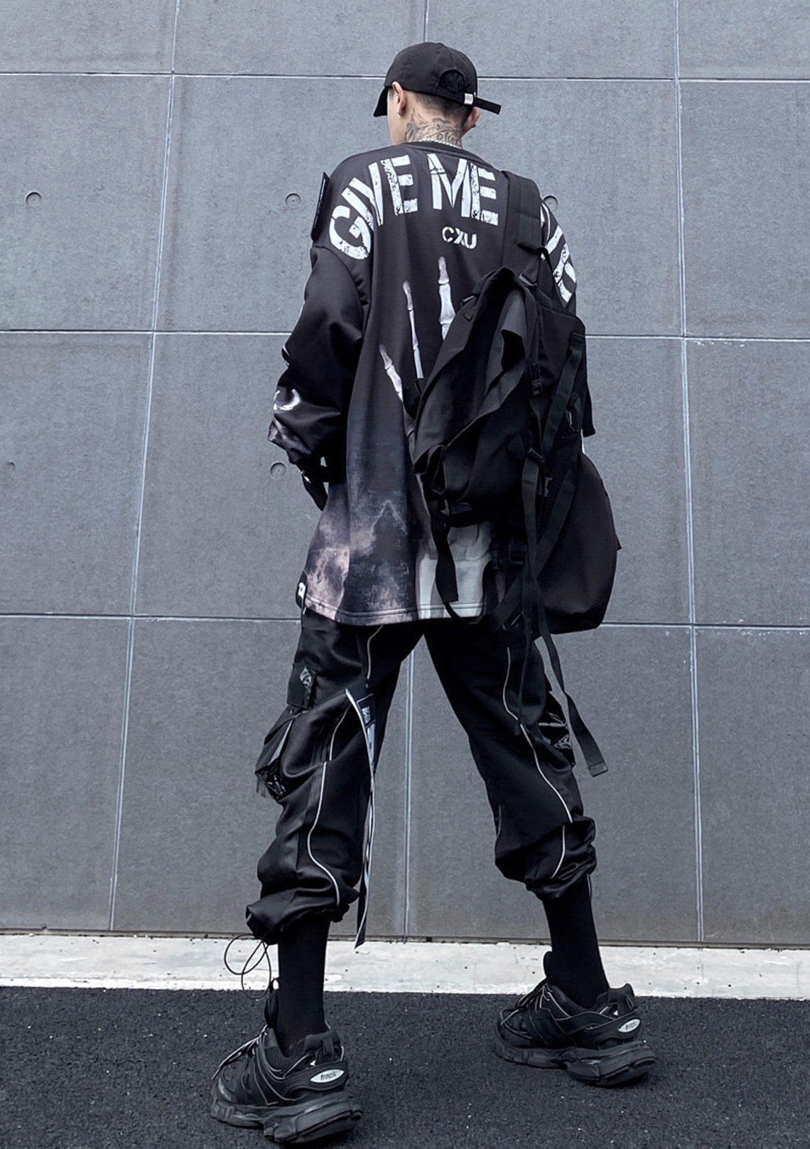 MFCT Streetwear Fashion Pullover For Men Urban Gothic | Etsy