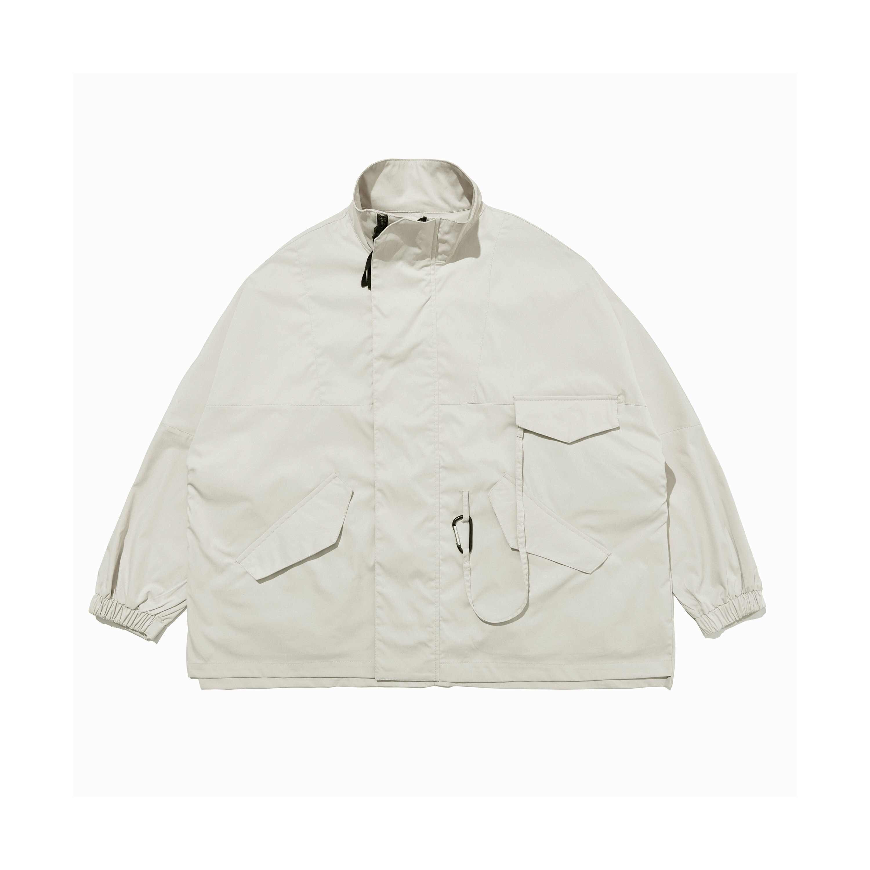 Men's Streetwear Fashion Cargo Jacket Techwear White Full - Etsy