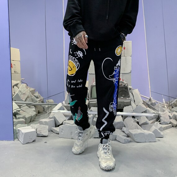 MFCT Japanese Streetwear Black Anime 
