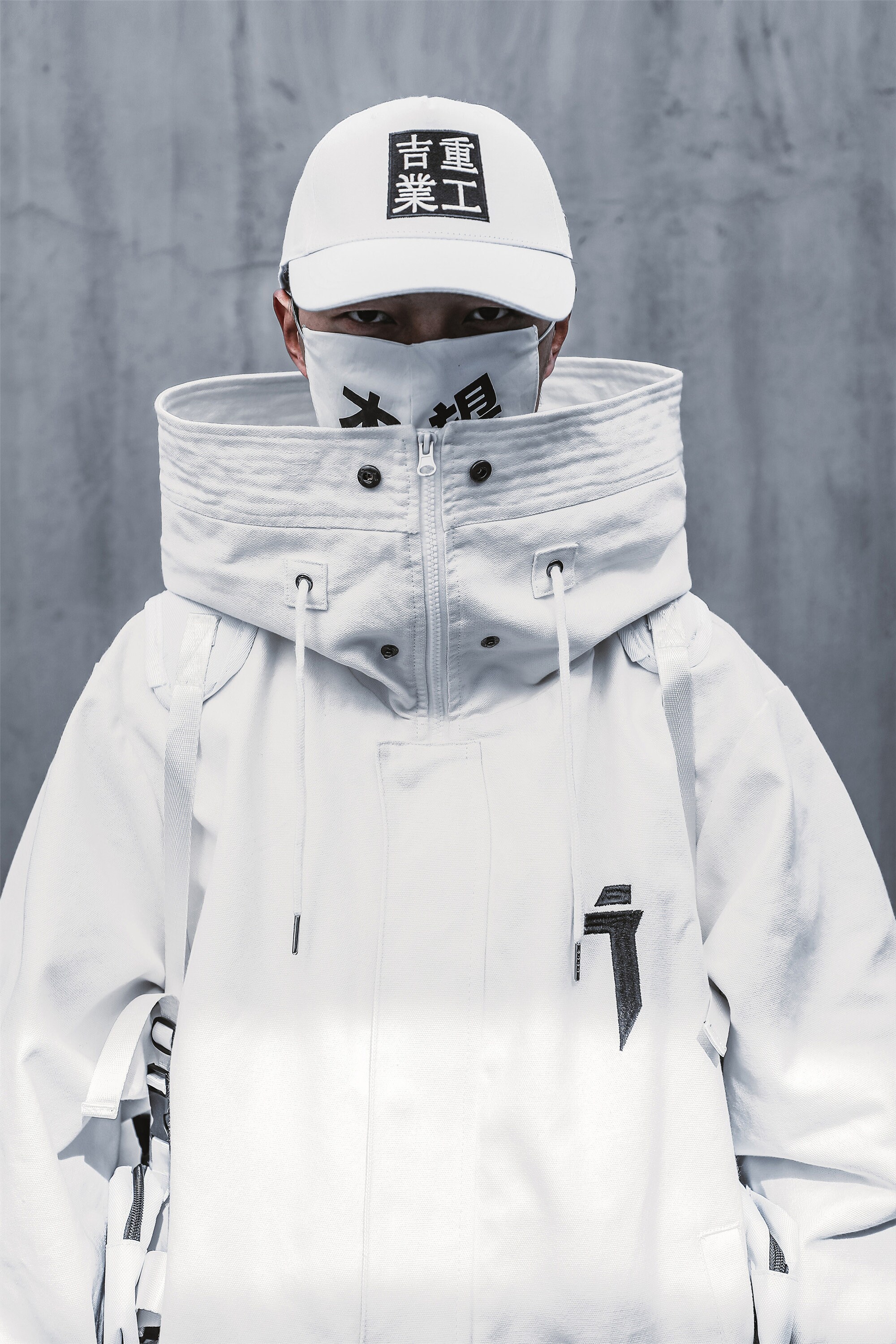 MFCT Streetwear Weiß Hoodie Techwear Geheimnisvoll ITech Etsy