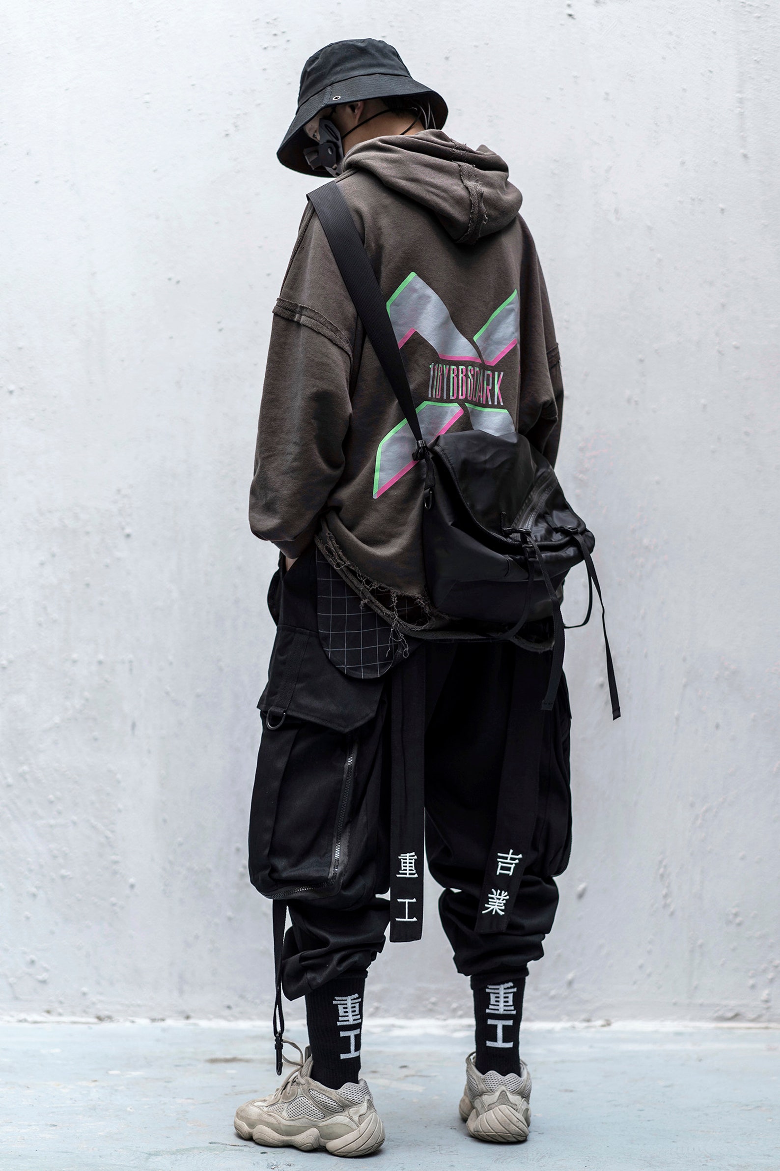 mfct-japanese-streetwear-baggy-wide-leg-techwear-cargo-pants-etsy