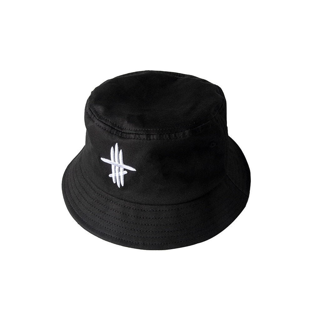 MFCT Summer Techwear Black Bucket Hat 