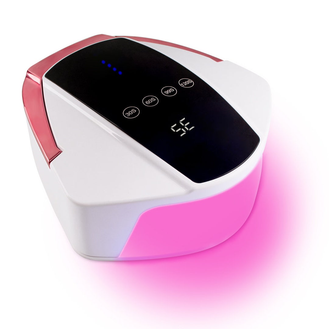96W High Power Cordless Rechargeable Pro Cure Led UV GEL Nail Etsy