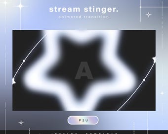 Stinger-transitie - escena-transitie - Stinger-transitie - Stream - Transities - Twitch - Stream animatie