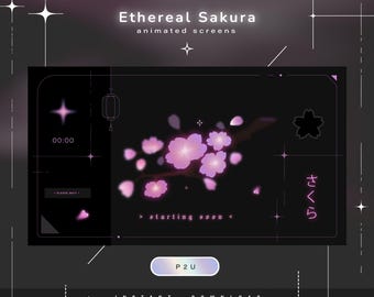 Animated screens - Animated scenes for twitch -  Aesthetic screens - Animated screens - Twitch Ovelay - Twitch - Stream - Stream package
