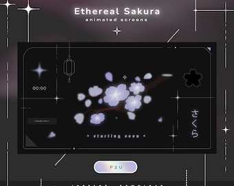 Animated screens - Animated scenes for twitch -  Aesthetic screens - Animated screens - Twitch Ovelay - Twitch - Stream - Stream package