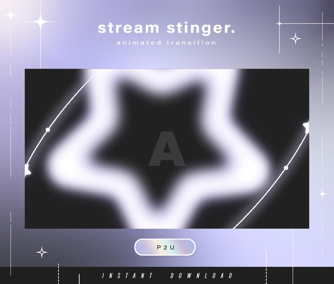 Stream Transition Sticker Stinger Transition - Transición De Escena - Stinger Transition - Stream ...