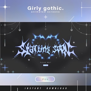 Animated screens - Animated scenes for twitch -  Aesthetic screens - Animated screens - Twitch Ovelay - Twitch - Stream - Stream package