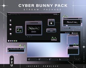 Twitch Package - Animated Stream Pack - Streaming Scenes - Twitch overlays - Animated screens - Twitch Panels