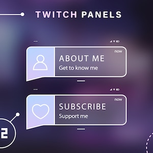 Cyber panels for twitch -  Cyber panels - Twitch panels - Panels - Aesthetic panels - Twitch - Stream - Twitch overlays
