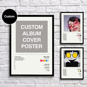 Create your own album poster! – Poster Crew