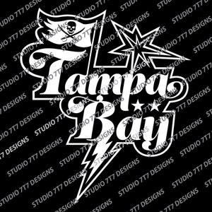 Tampa Bay Sports Design T-shirt de sport de Tampa Bay, sticker sport de Tampa Bay, transfert de chaleur de Tampa Bay Sports, fichier numérique, PNG ou SVG