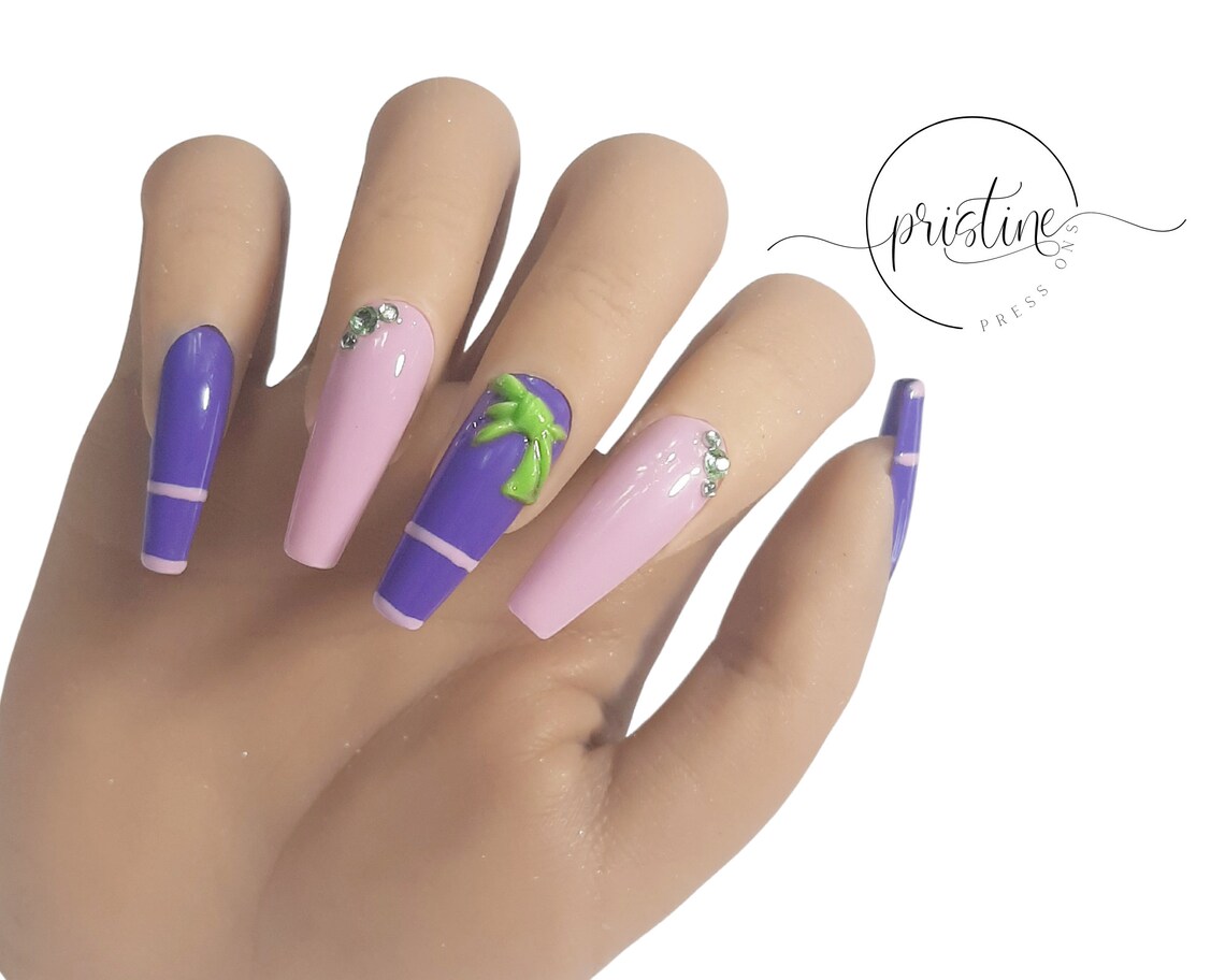 Daphne Nails Press on Nails Hallowen Nails Daphne Etsy