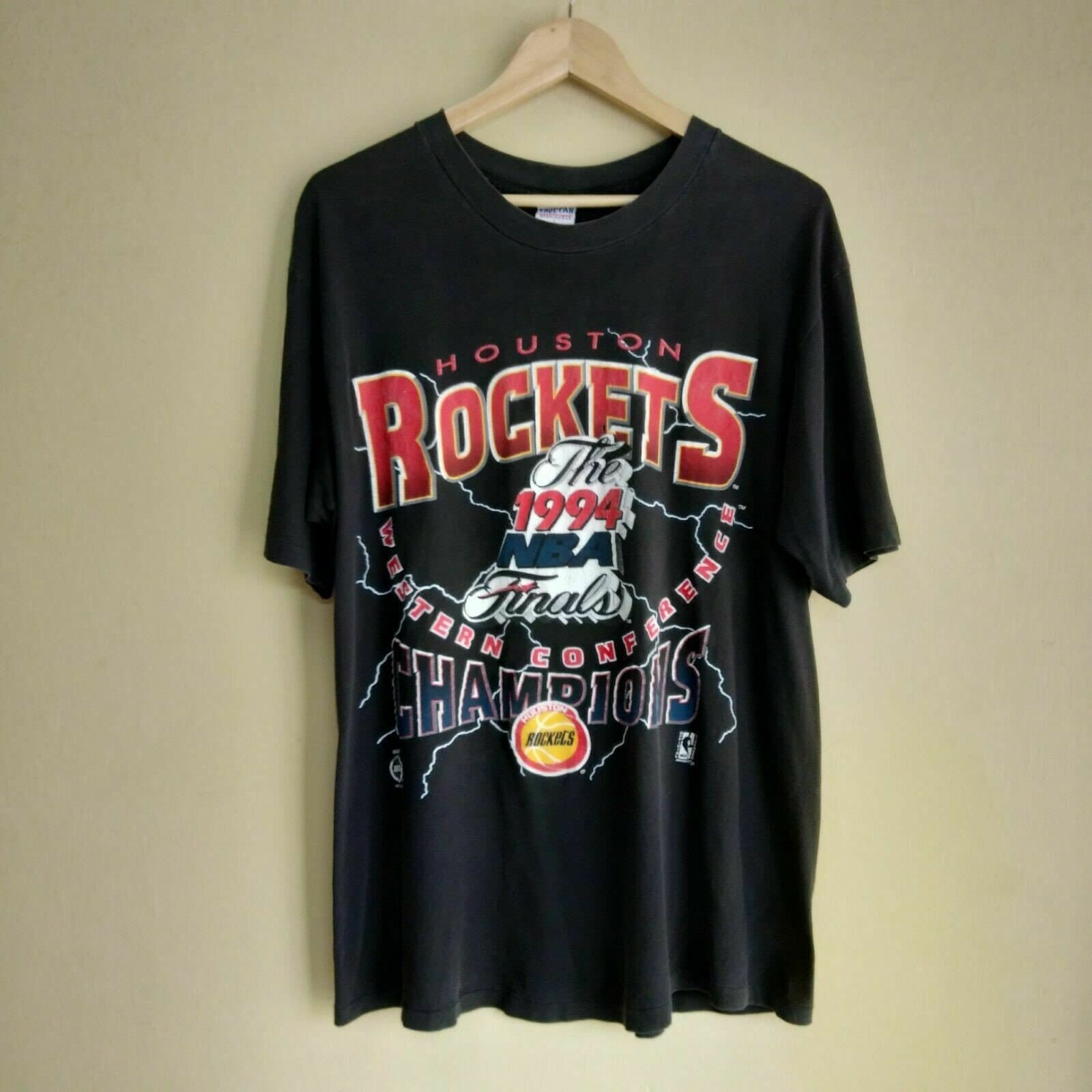 Vintage NBA Houston Rockets T Shirt Vintage Houston Rockets | Etsy