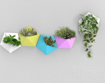 STL Vertical Garden Planter 3D Print