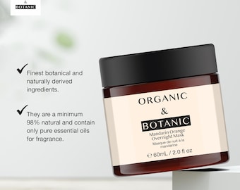 Maschera notte all'arancia mandarino 60 ml - Biologica e botanica
