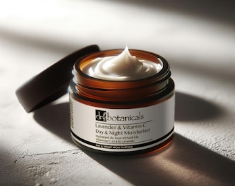 Crema idratante giorno e notte alla lavanda e vitamina C 50 ml - Dr Botanicals