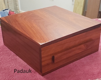 Handmade Wooden Trading Card Box (3 Rows)