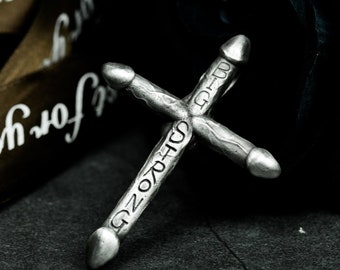 ネックレス・ペンダント fighting cock \"Real bone cross \"necklace ネックレス・ペンダント fighting cock 