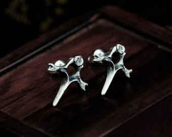 Cross Sterling Silver Earrings: Religious Jewelry Gift