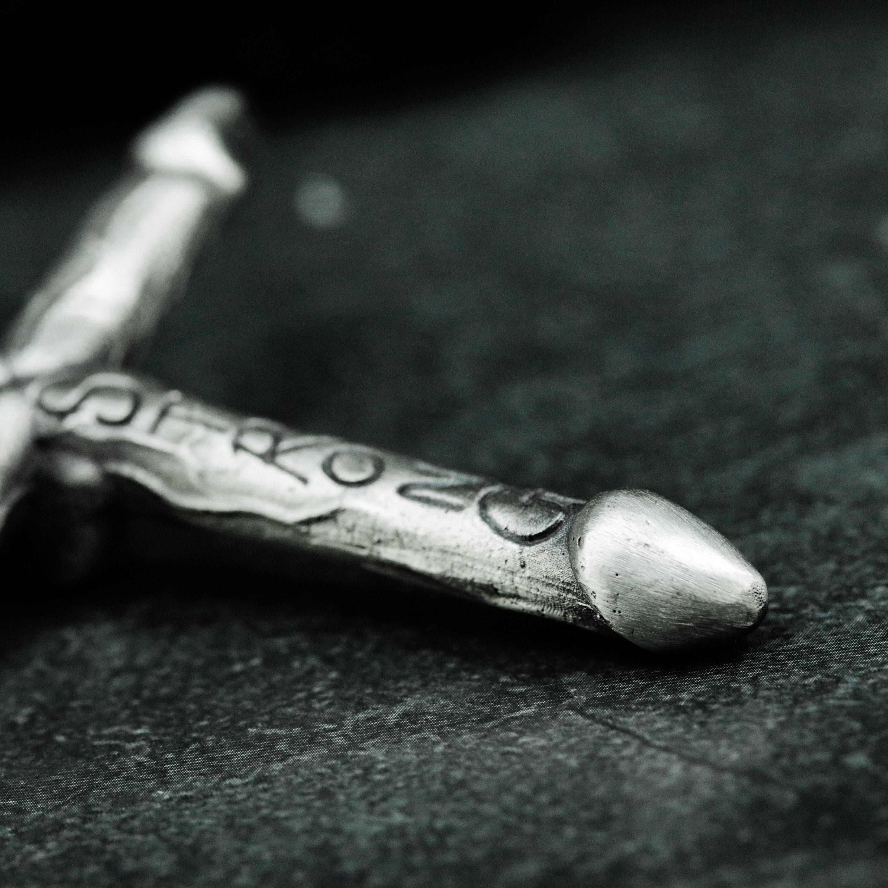 Penis Cross 925 Silver Pendant Necklace-genital Tough Guy