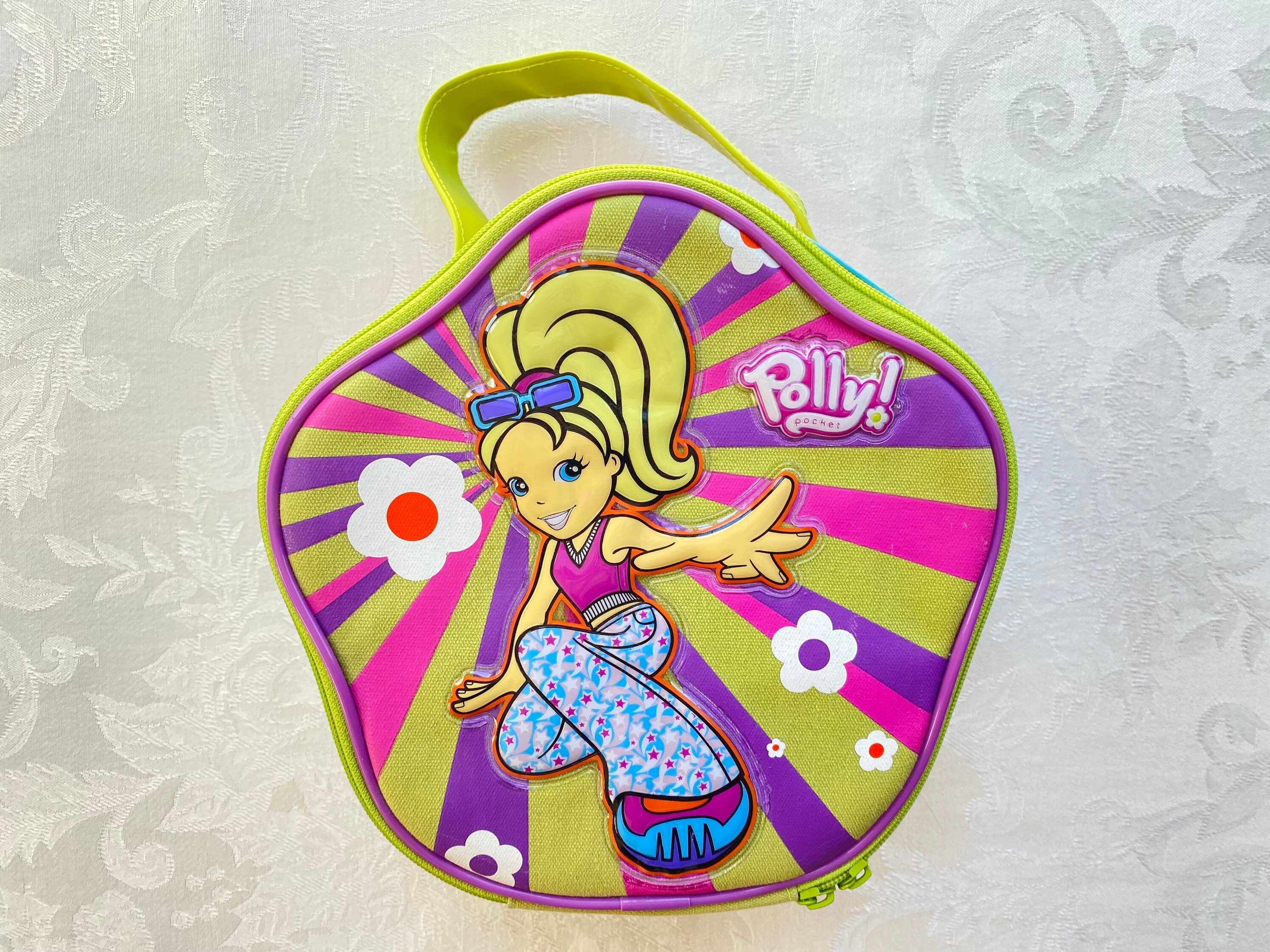 Polly Pocket Carrying Case 2003 Bag With Handle for Doll Storage