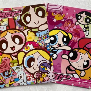 VTG Cartoon Network Japan Powerpuff Girls Notebooks - READ DESCRIPTION