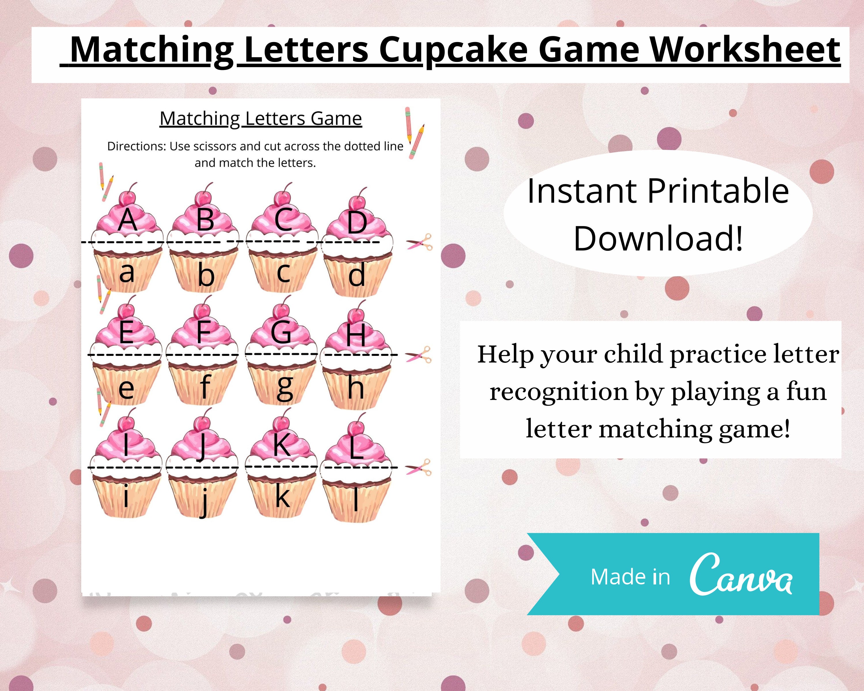 Cupcake Matching Game Printable Game News Update 2023