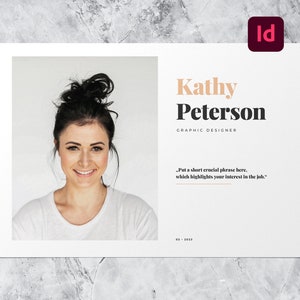 Modelo de aplicativo minimalista | Adobe InDesign