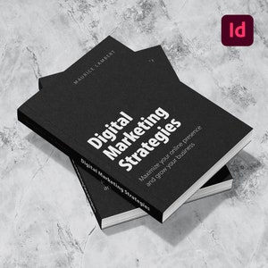 Plantilla de libro sencillo / Adobe InDesign