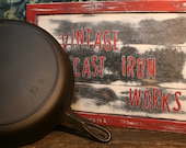 Vintage BSR Red Mountain Series 10 Large Skillet Circa 1930 39 s