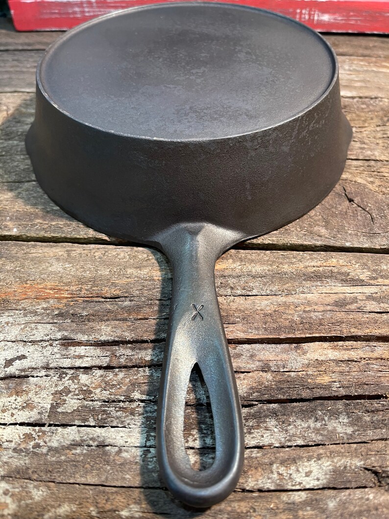 Unmarked Wagner Sidney Hollow Ware No. 5 Cast Iron Skillet Etsy