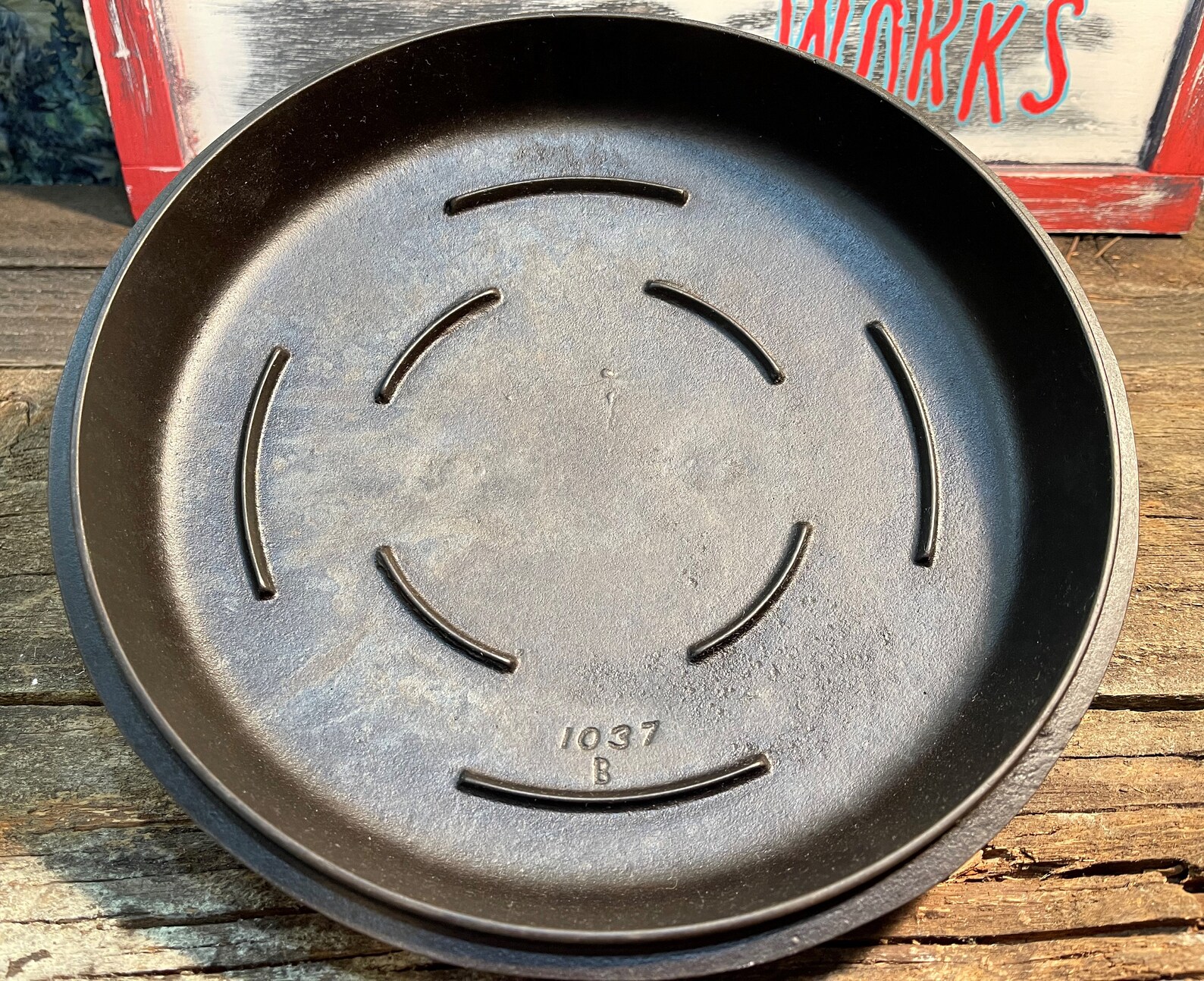 Griswold Iron Mountain No. 8 Dutch Oven with Self Basting Lid Etsy