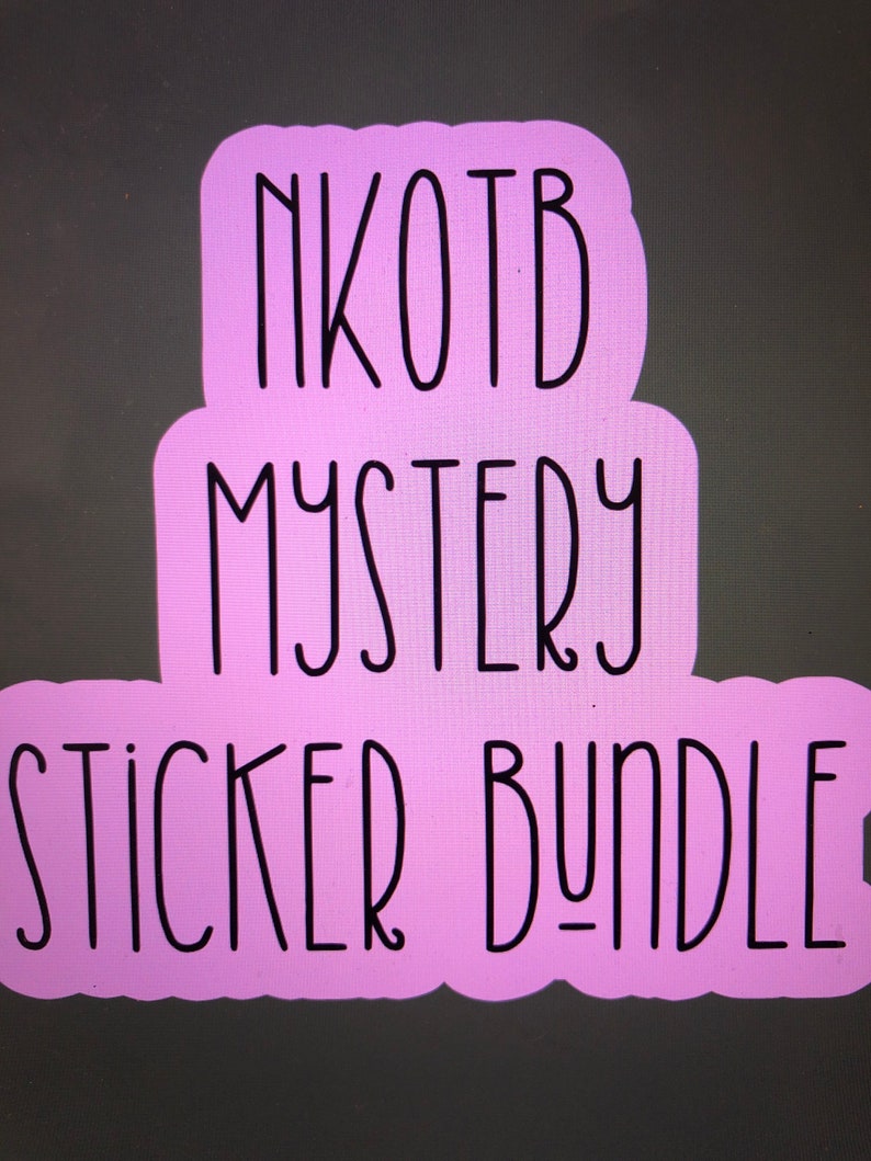 NKOTB Mystery Sticker Bundle 