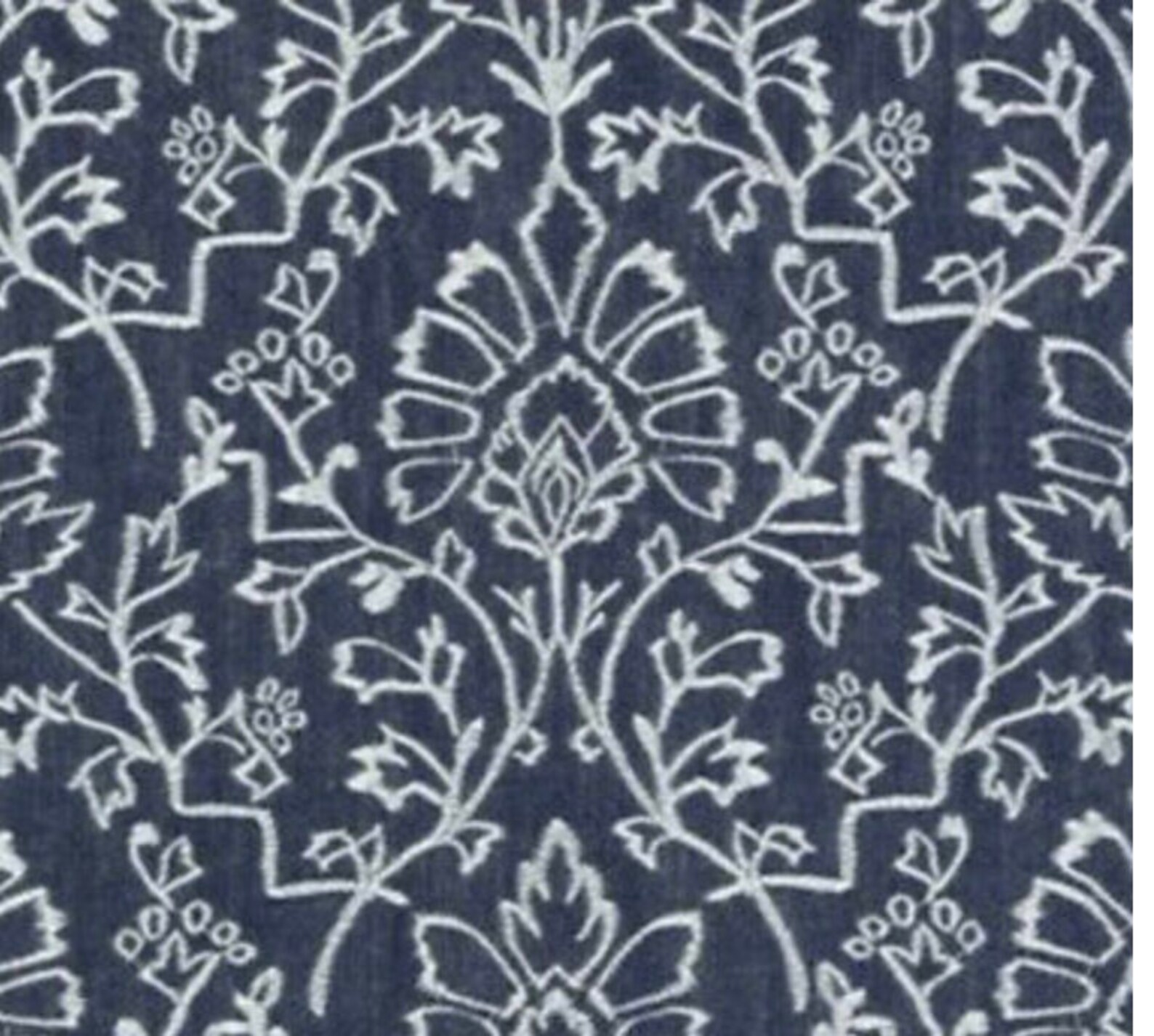 360274 SA61504 146 Denim by Robert Allen /duralee Fabric Etsy