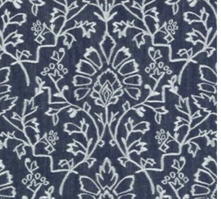 360274 SA61504 146 Denim by Robert Allen /duralee Fabric Etsy