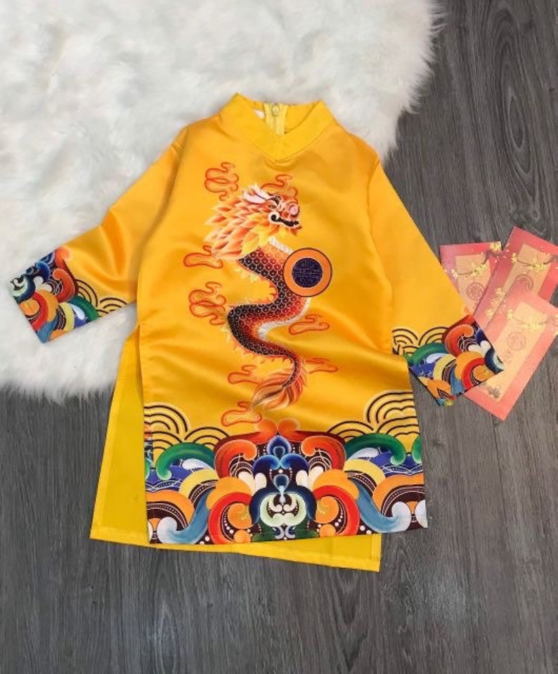 Vietnamese Traditional Long Dress for Mans Vietnamese Ao Dai - Etsy