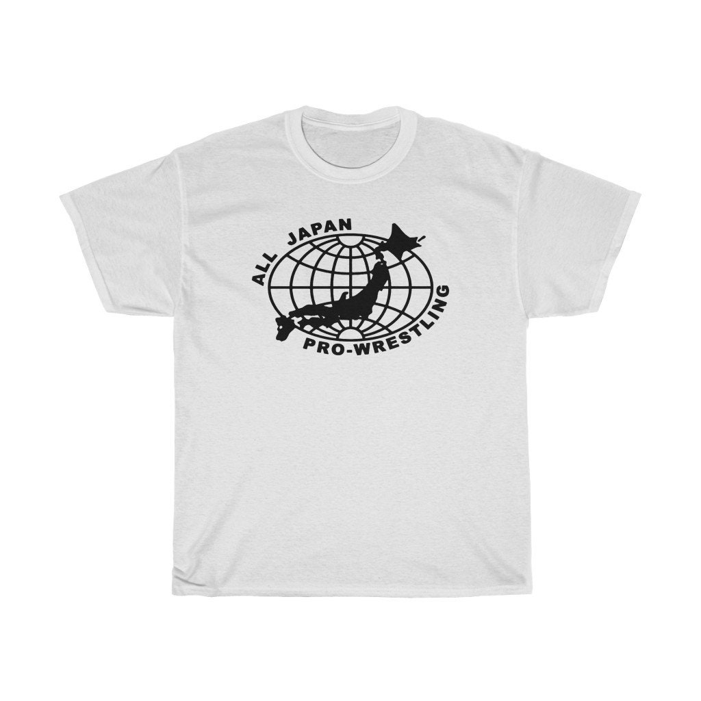 【サイン入り】ALL  JAPAN  PRO.  WRESTLING  Tシャツ All Japan Pro Wrestling Logo Men's T-shirt Size S to 3XL - Etsy