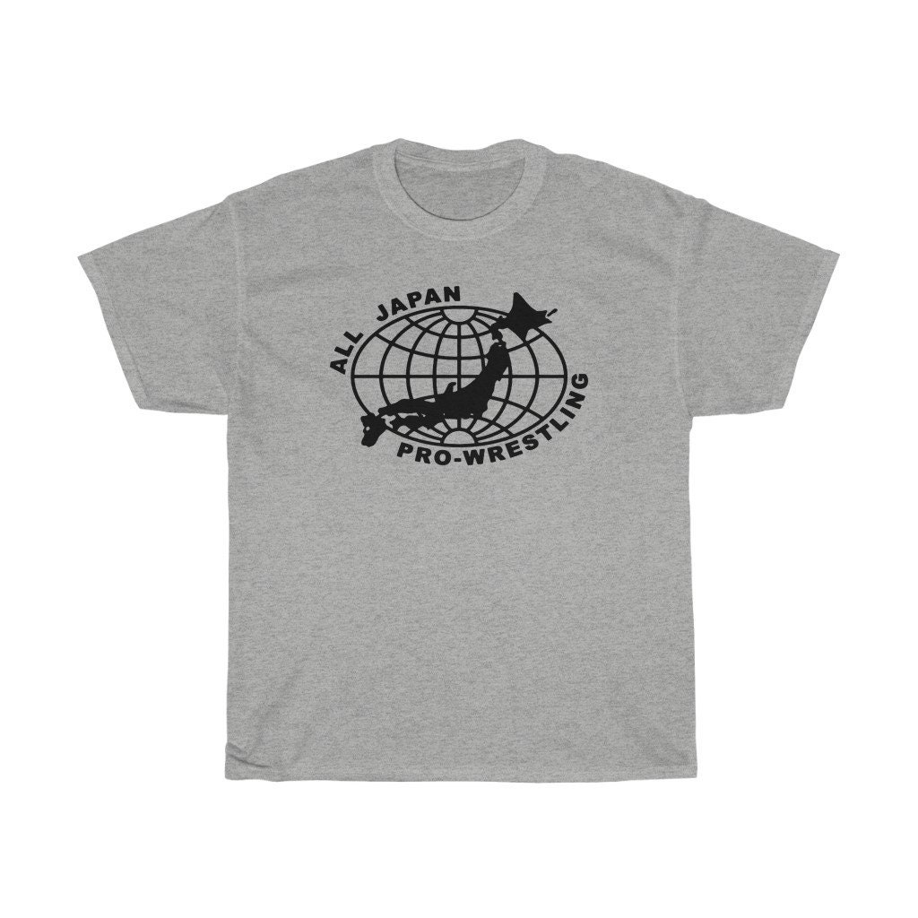 【サイン入り】ALL  JAPAN  PRO.  WRESTLING  Tシャツ All Japan Pro Wrestling Logo Men's T-shirt Size S to 3XL - Etsy