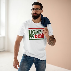 Mountain Dew Classic Logo Men&#39;s T-shirt Size S to 3XL