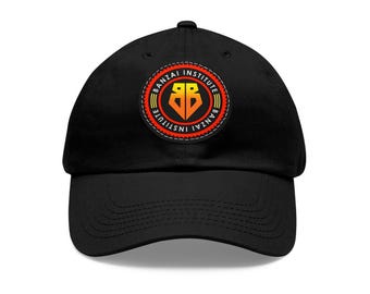 Banzai Institute The Adventures Of Buckaroo Adjustable Dad Hat with Leather Patch