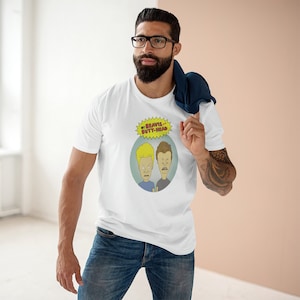 Beavis And Butthead Logo Men's T-shirt Size S to 3XL