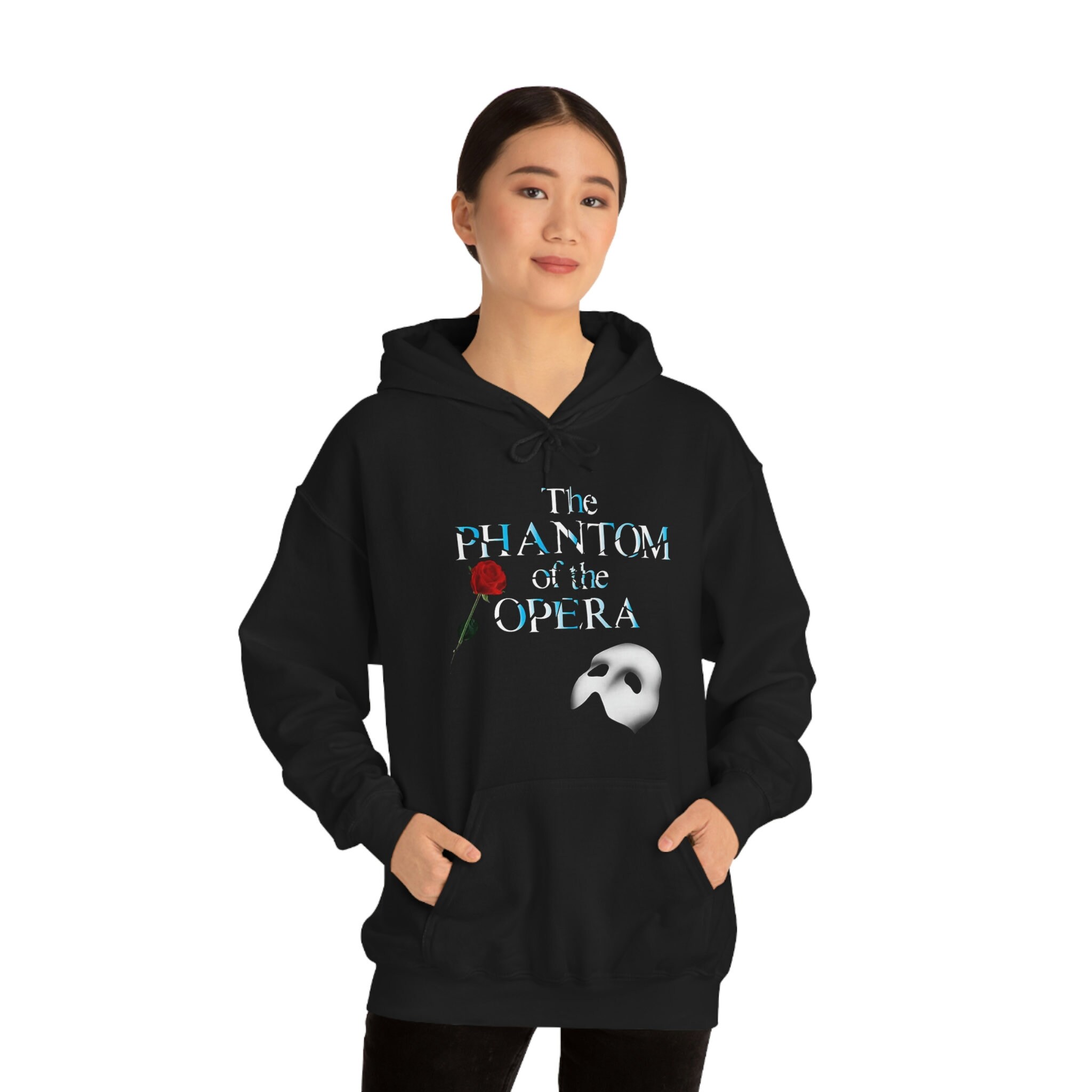 The Phantom of the Opera Broadway Show Hoodie Sweatshirt Size S to 