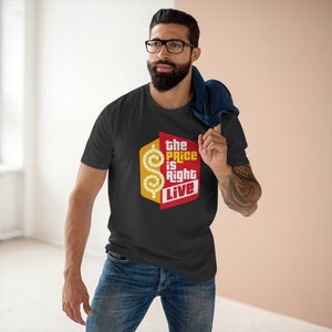 Il prezzo è giusto T-shirt da uomo con logo Live, taglia dalla S alla 3XL
