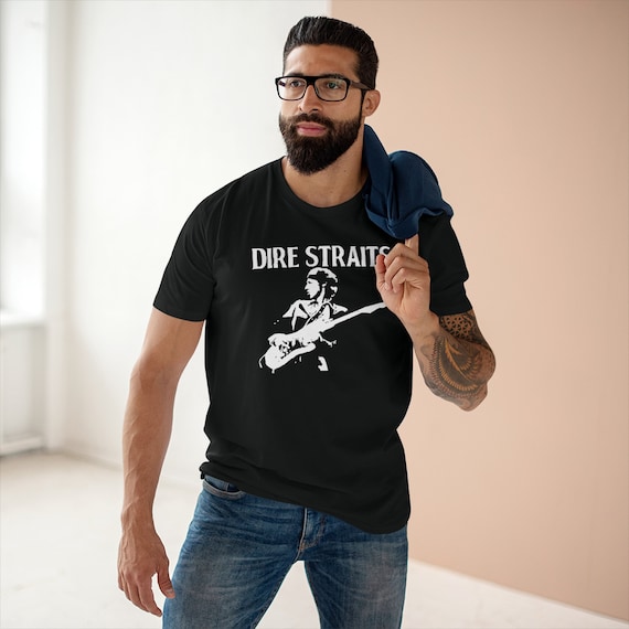 Buy Dire Straits Logo Men s T shirt Size S to 3XL Online in India