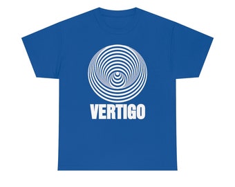 VERTIGO RECORDS（ヴァーティゴ・レコード）ロゴTシャツ 黒 VERTIGO RECORDS（ヴァーティゴ・レコード）ロゴTシャツ 白