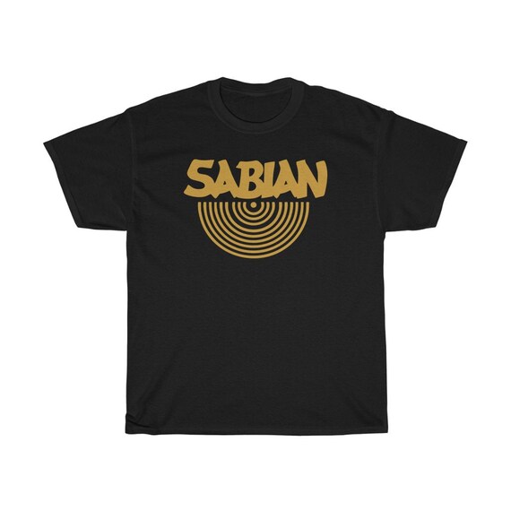 Sweatshirt à Capuche Sabian Drums Gris - Tailles S à 3XL, Coton, Logo Brodé, Neuf Avec étiquettes