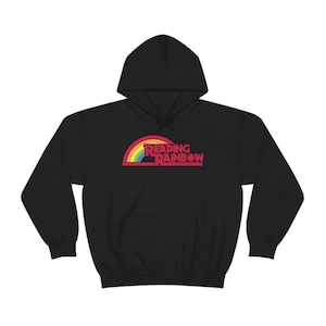 Reading Rainbow Logo Hoodie Sweatshirt Size S to 3XL